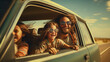 © Natalia Klenova - family travelling by car