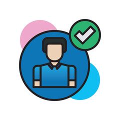 Sticker - business Illustration