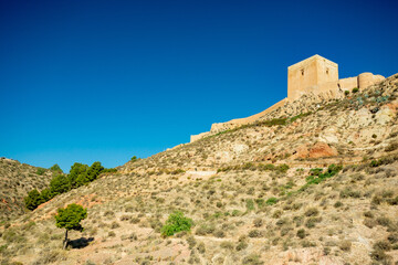 Wall Mural - Castle of Lorca, Spain (Fortaleza del Sol)	