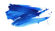 © © Raymond Orton - realistic blue paint brush strokes on transparent background. Dark blue paint line on white background., png