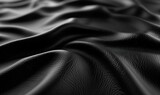 black leather wave background, dark luxury leather