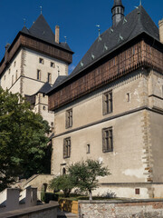 Canvas Print - Karlstejn a medieval royal castle