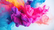 Pops of Color abstract background theme, stunning compositions that demand attention Ai Generative