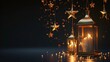 dark ramadan kareem traditional islamic festival religious background, ramadan social media banner or instagram post background,