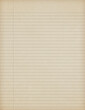 Aged lined paper texture background