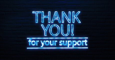 Wall Mural -  Best Creative Ways to Say Thank You for Your Support