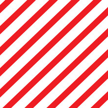Abstract Geometric Diagonal Striped Pattern With Red And White Stripes. Abstract Monochrome Red Bold Diagonal Line Pattern.