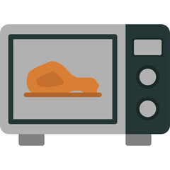 Sticker - Oven Icon