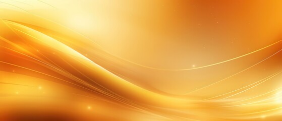 Wall Mural - gold light trail, golden energy flow abstract background, generative ai