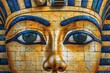 Egyptian Symbolism. Pharaoh Symbol of Egypt Illustration