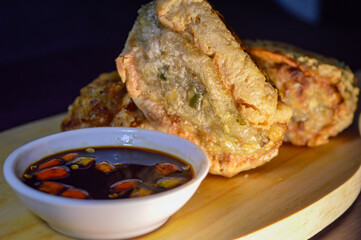 Canvas Print - Close up shot of traditional Javanese food 