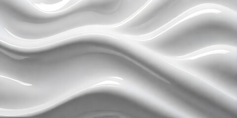 Wall Mural - white simple liquid texture. abstract background.