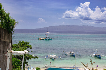 Paradise beach in Philippines