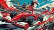 © emir - Formula 1 Anime