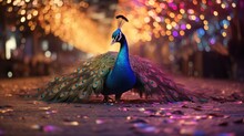 The Peacock Shake Tailfeather UHD Wallpaper