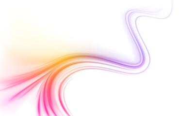 Leinwandbilder - Sport car is made of polygons, lines and connected dots. Racing cars dynamic flash effects city road with long exposure night ligh. Vector PNG.