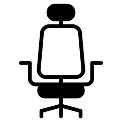 Poster - office chair