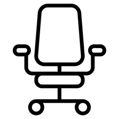 Poster - office chair