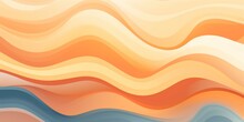 Colorful Squigly Lines And Pattern Busy Sleek Background 
