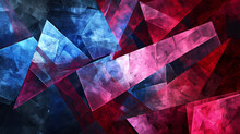Abstract Geometric Digital Art Background