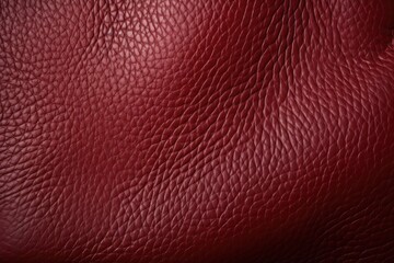 Wall Mural -  a close up view of a red leather background or texture of an upholstery leather textured upholstery texture of an upholstery material.