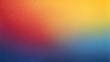 Grainy, noisy, Blue, Red, and Yellow gradient background. generative AI