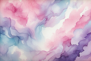 pink background with watercolor	