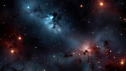 Wall Mural - Space galaxy, created with some elements made with generative AI