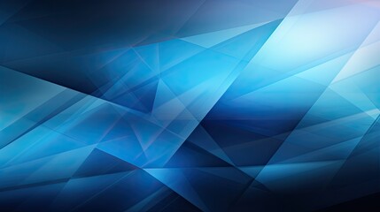 Wall Mural - Abstract symmetrical blue gradient background. Geometrical wallpaper concept.