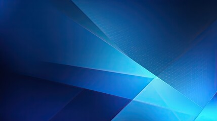 Wall Mural - Abstract symmetrical blue gradient background. Geometrical wallpaper concept.