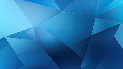 Wall Mural - Abstract symmetrical blue gradient background. Geometrical wallpaper concept.