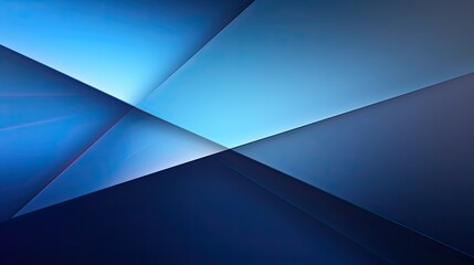 Wall Mural - Abstract symmetrical blue gradient background. Geometrical wallpaper concept.