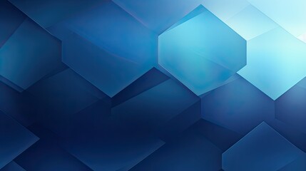 Wall Mural - Abstract symmetrical blue gradient background. Geometrical wallpaper concept.