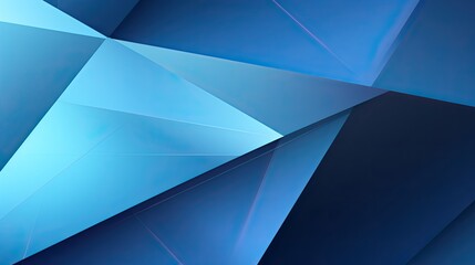Wall Mural - Abstract symmetrical blue gradient background. Geometrical wallpaper concept.