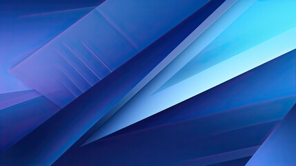 Wall Mural - Abstract symmetrical blue gradient background. Geometrical wallpaper concept.