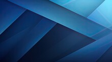 Abstract Symmetrical Blue Gradient Background. Geometrical Wallpaper Concept.