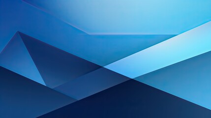 Wall Mural - Abstract symmetrical blue gradient background. Geometrical wallpaper concept.