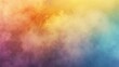 Fog texture  flat rainbow background, Generative AI