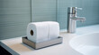 toilet tissue theme design illustration
