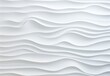 A tranquil white wall texture with flowing organic lines. Generative AI.
