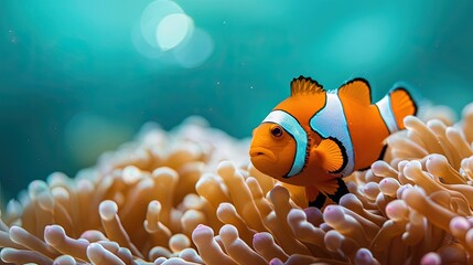 Canvas Print - Clown FIsh and Anemone