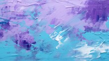 Sweeping Strokes Of Azure And Lavender. High-resolution Image For Artists, Digital Backdrops, And Print Media