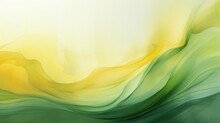 The Dynamic Interplay Of Radiant Yellow And Calming Green Tones, Beautifully Merged In Fluid Patterns, Creating A Mesmerizing And Visually Captivating Background That Exudes Energy And Serenity.