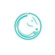 sebuah desain logo kepala kuda dan sebuah tangan, melambangkan kekutan yang besar dan kepedulian antar sesama dengan dilambangkan kuda sebagai kekuatan dan tangan sebagai kepedulain