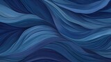 Fototapeta Abstrakcje - elegant wavy lines in oceanic tones abstract background. perfect for creative design projects and textures