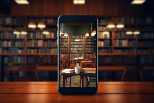 Augmented Reality Bookshelf on Smartphone