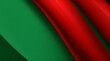 Weihnachtswelle, Aquarell, gewellte abstrakte Illustration. Roter, grüner, gelber fröhlicher Cartoon-Schneewellenhintergrund für Winterurlaubsreisen. Wellenförmiges Wasser-Webbanner, minimalistischer 