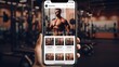 Personal Training and fitness coaching application and trainer, modern lifestyle and fitness