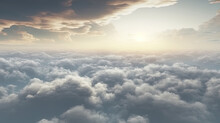 Clouds In The Sky,cloudy Sky, Grey Sky With Clouds, Bad Weather, Rainy Day, Winter Day During A Storm, Sky Background With Clouds, Dark Clouds, Flying Over The Clouds, Picture From Plane