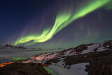 Fototapeta Tęcza - Northern light in Greenland